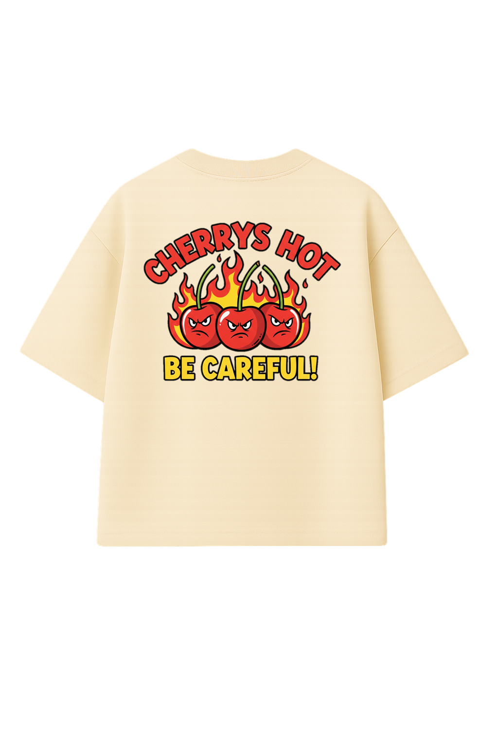 Camiseta Boxy fit Cherry