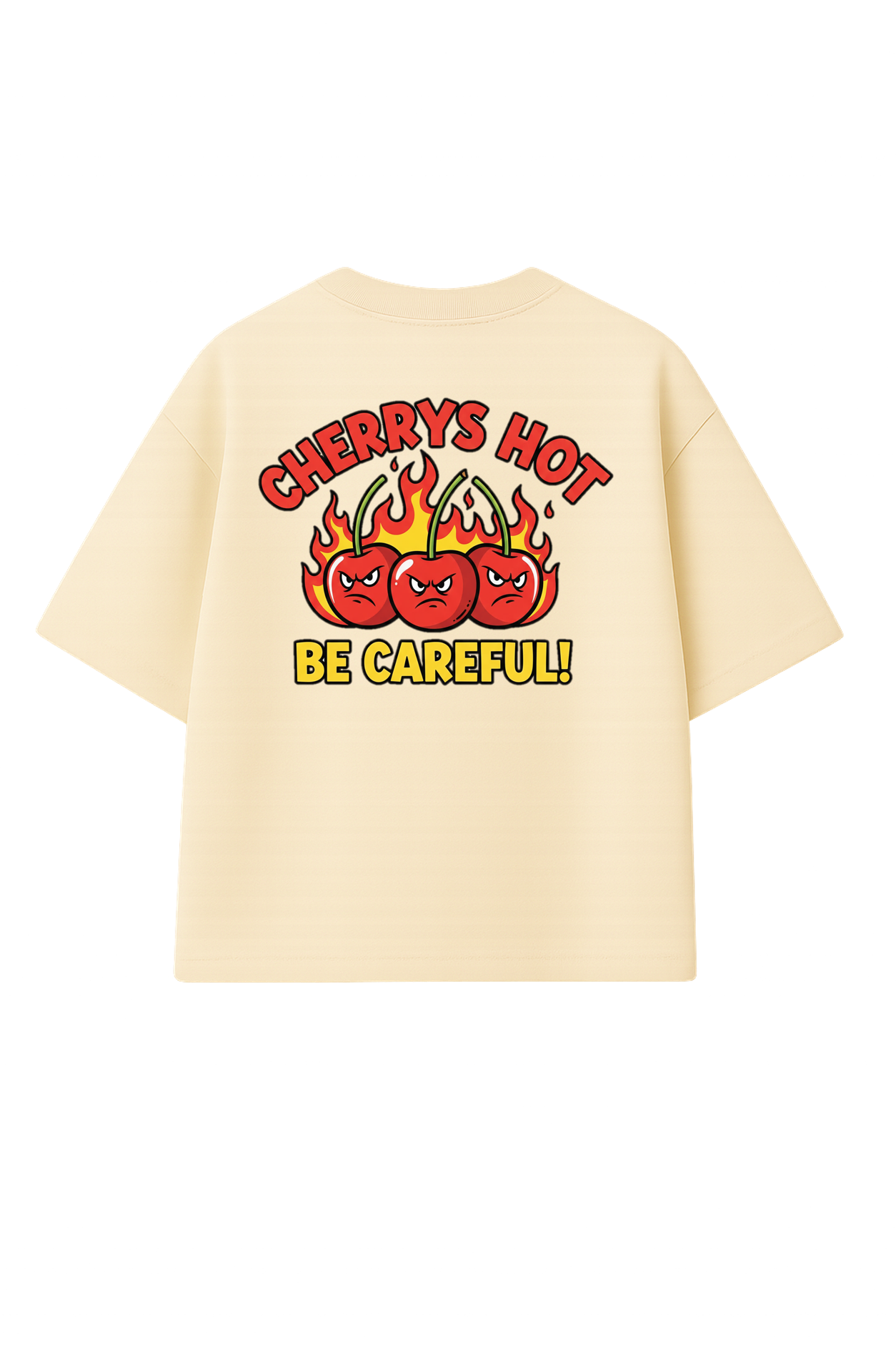 Camiseta Boxy fit Cherry