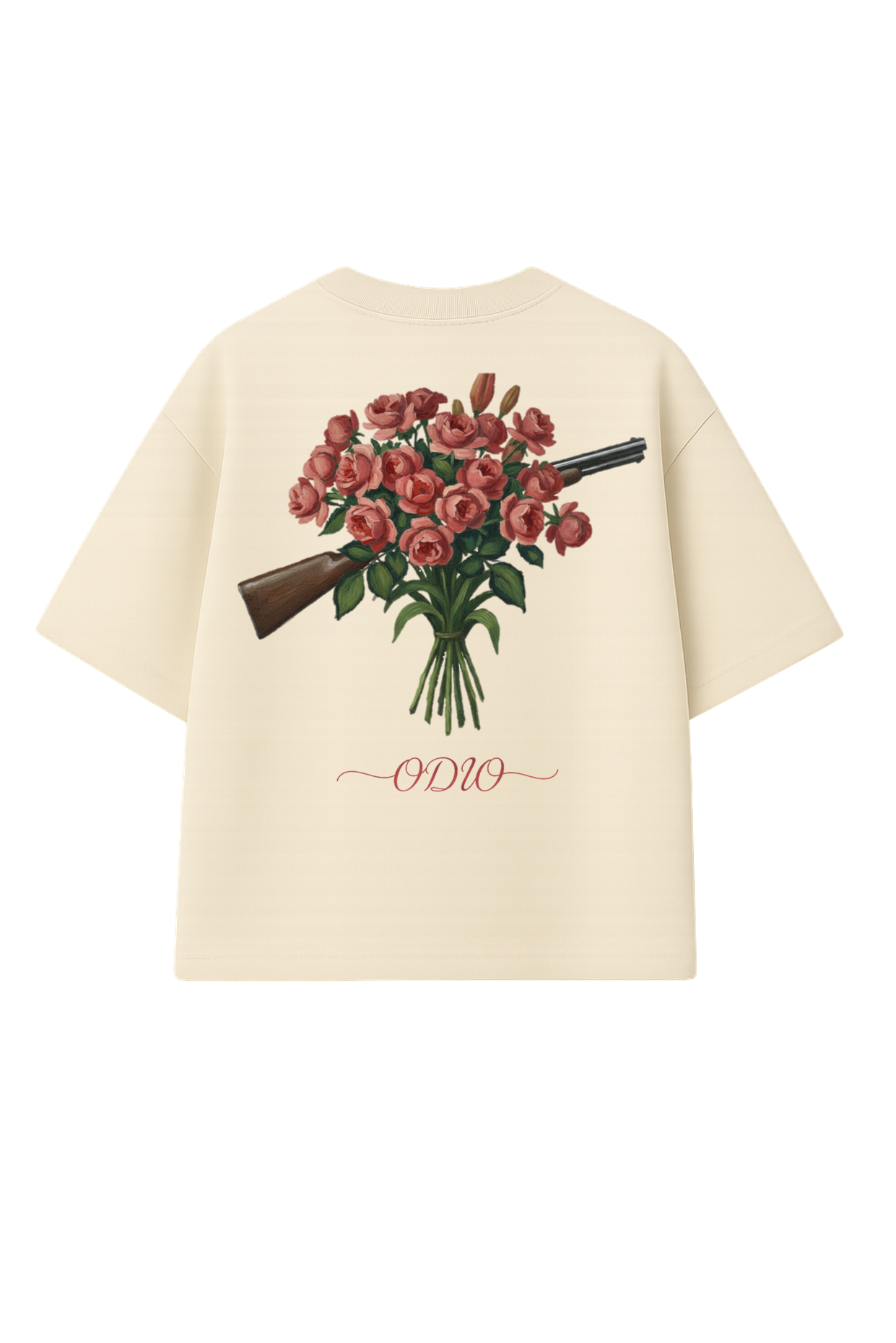 Camiseta Boxy Fit Shot gun